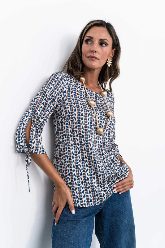 BLUSA LACITO ESPIGAS
