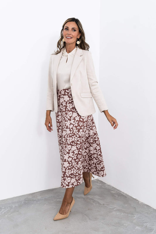 FALDA ANTELINA ESTAMPADA FLORES