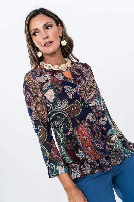 BLUSA CACHEMIRE DOBLE CAPA