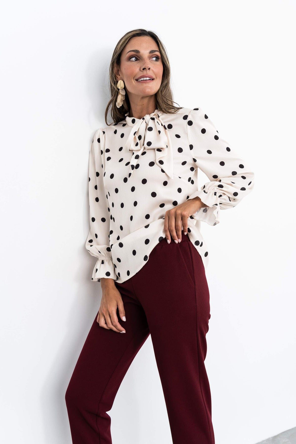 PANTALÓN CINTURA ELÁSTICA VUELTA