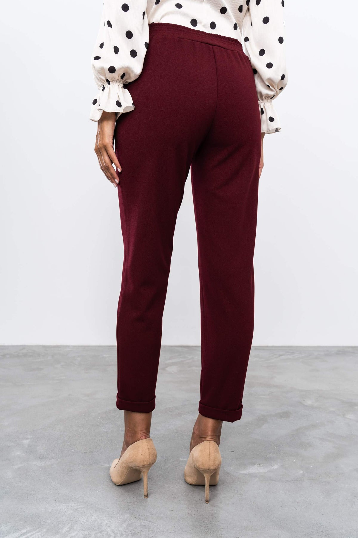 PANTALÓN CINTURA ELÁSTICA VUELTA