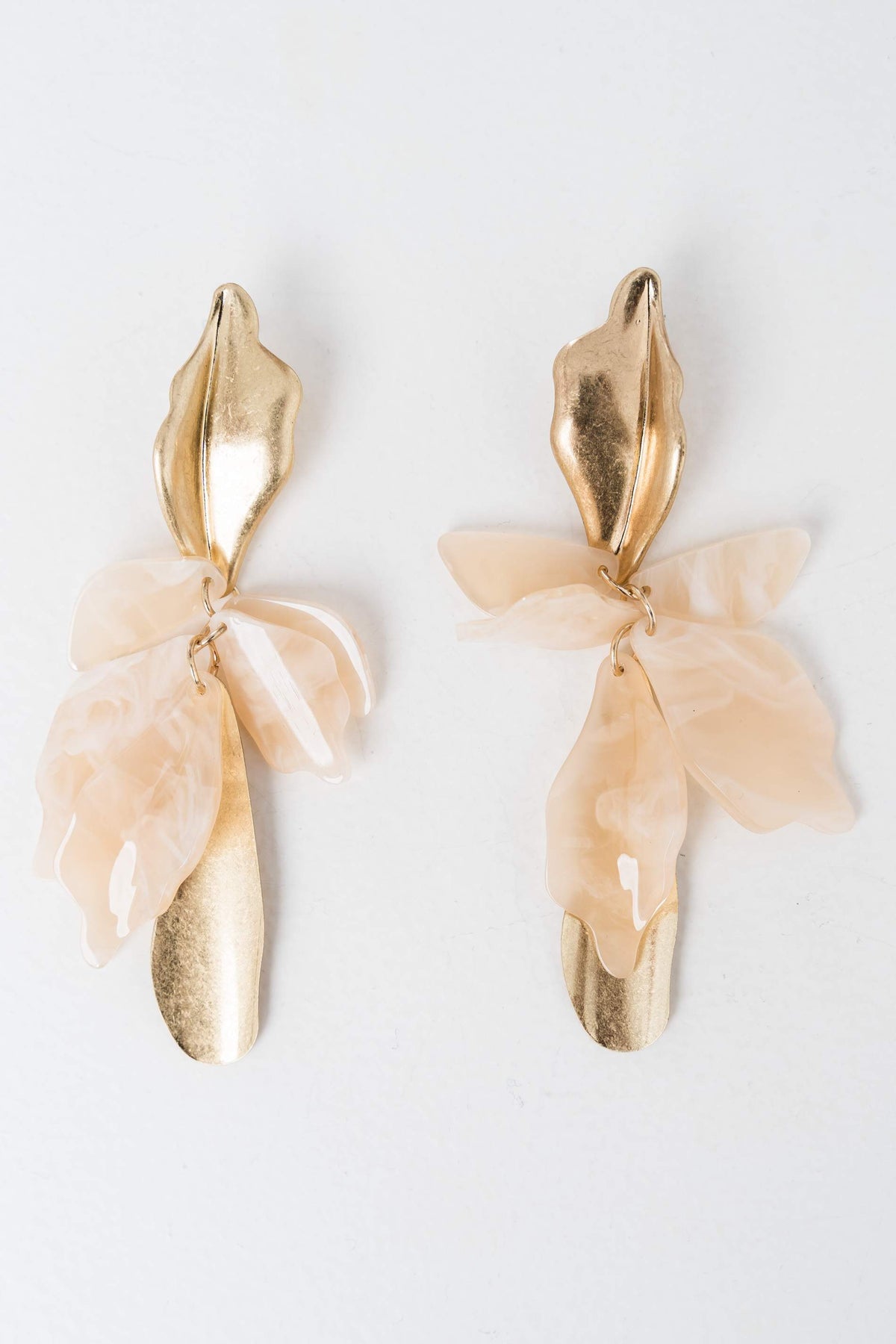 PENDIENTES PÉTALOS