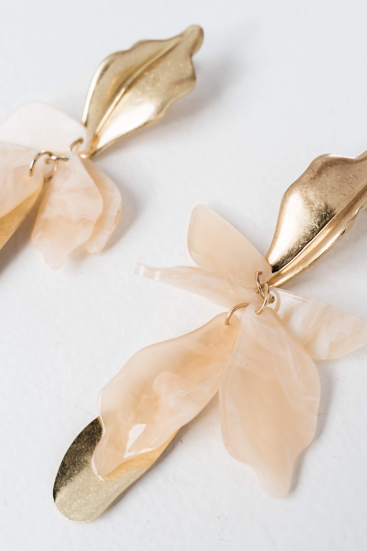 PENDIENTES PÉTALOS