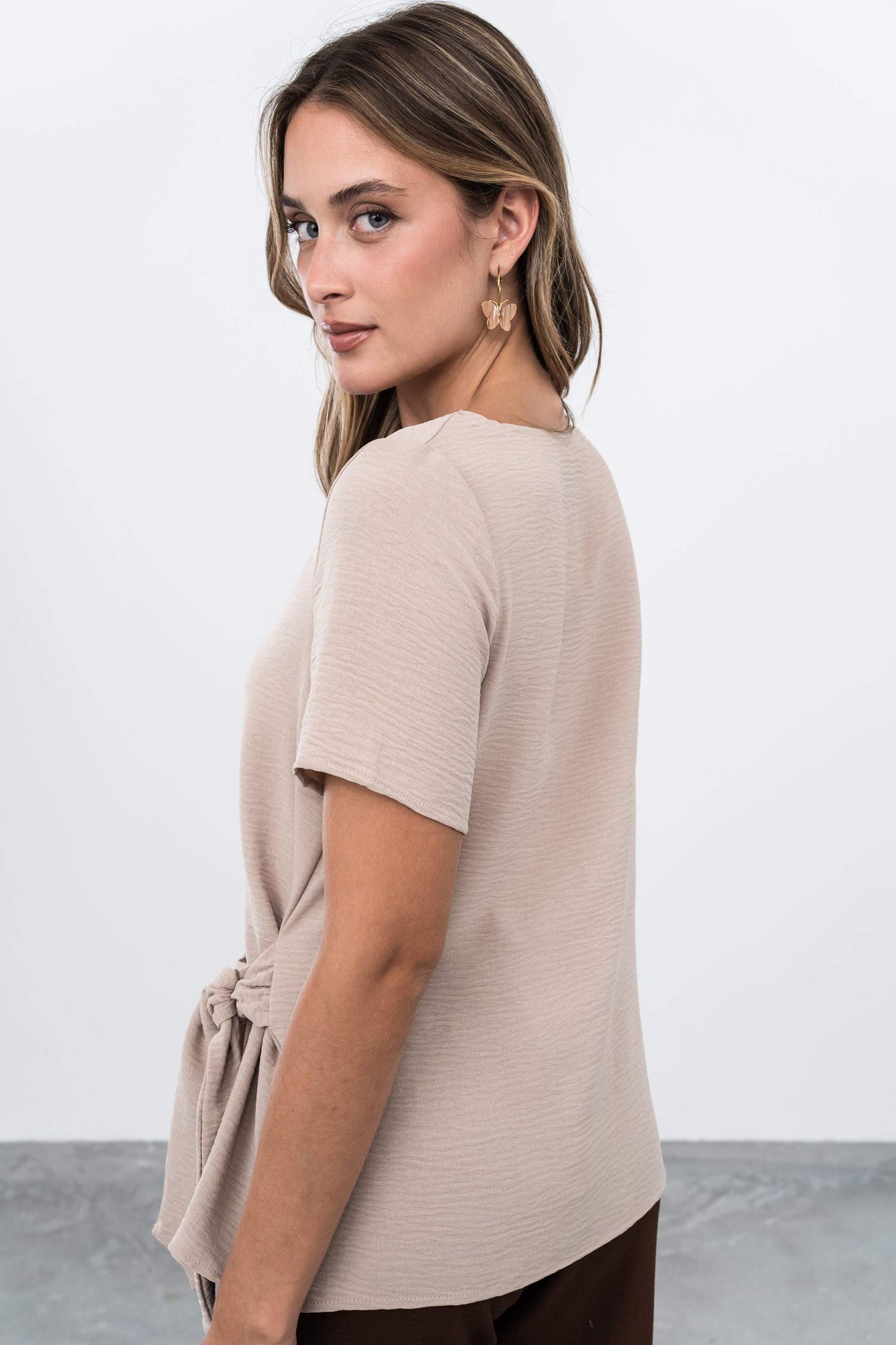 BLUSA EFECTO CRUZADO ARENA - Imagen 4