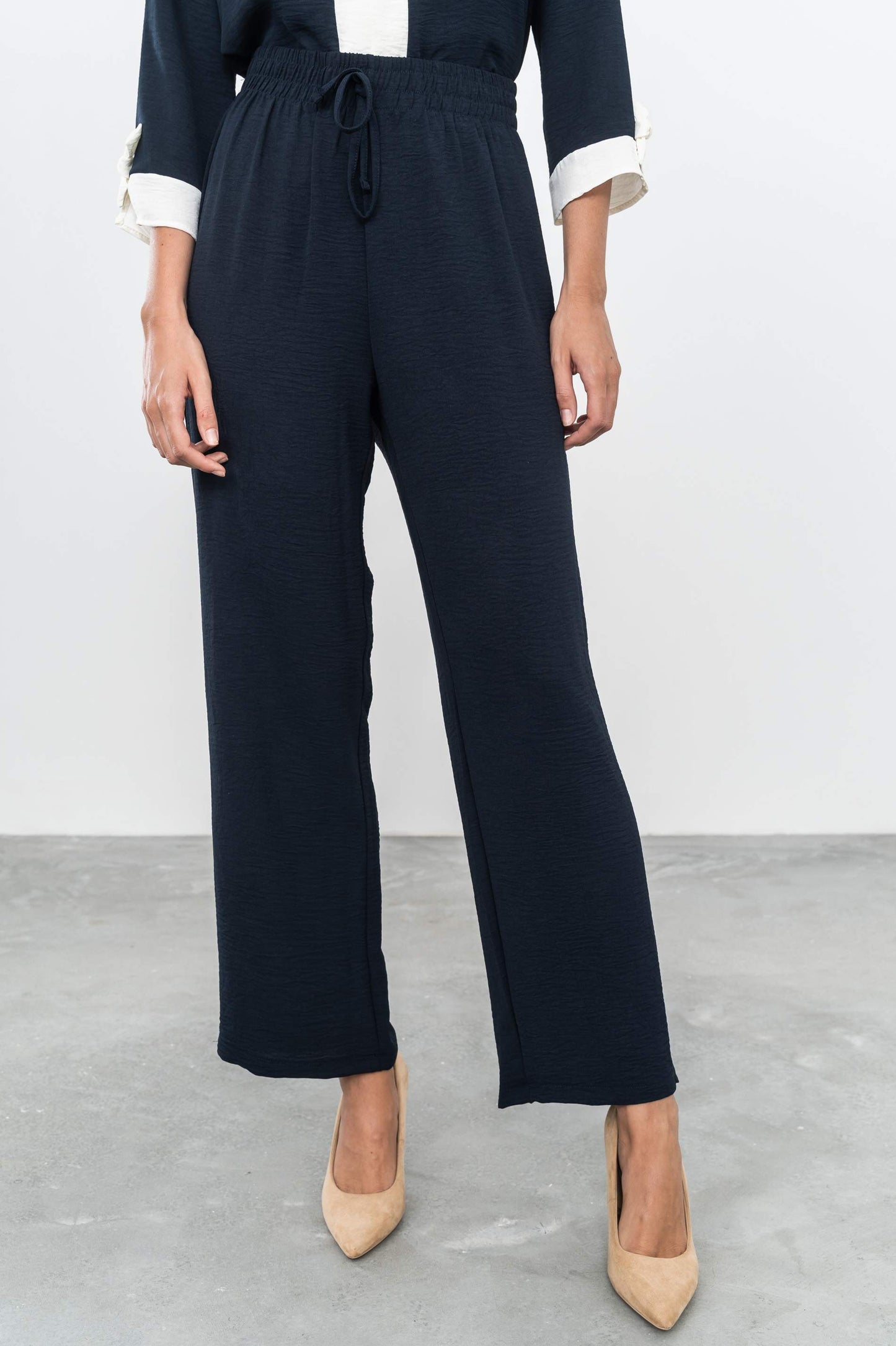 PANTALON HOLGADO RECTO MARINO - Imagen 3