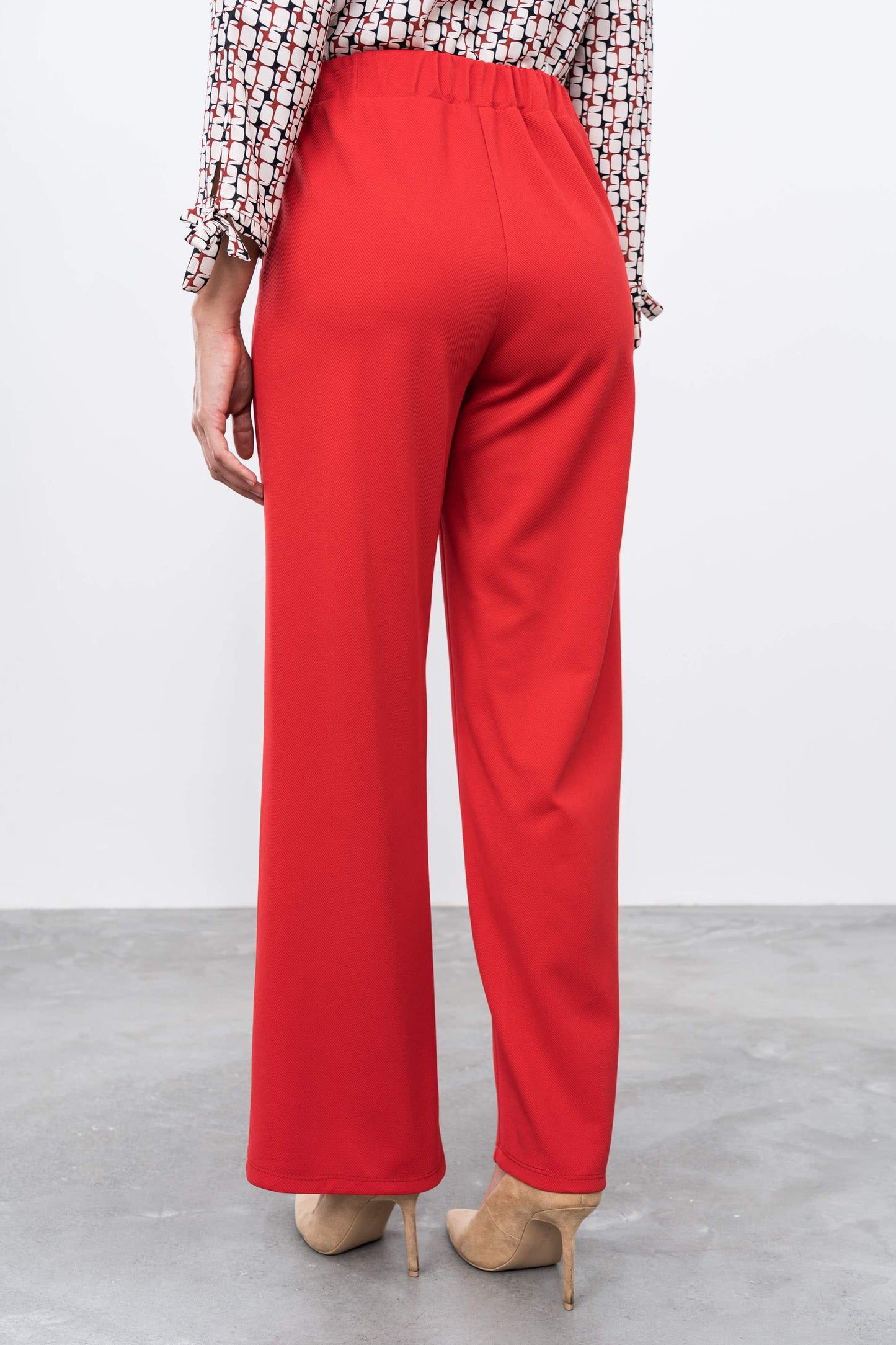 PANTALON ANCHO ROJO - Imagen 3