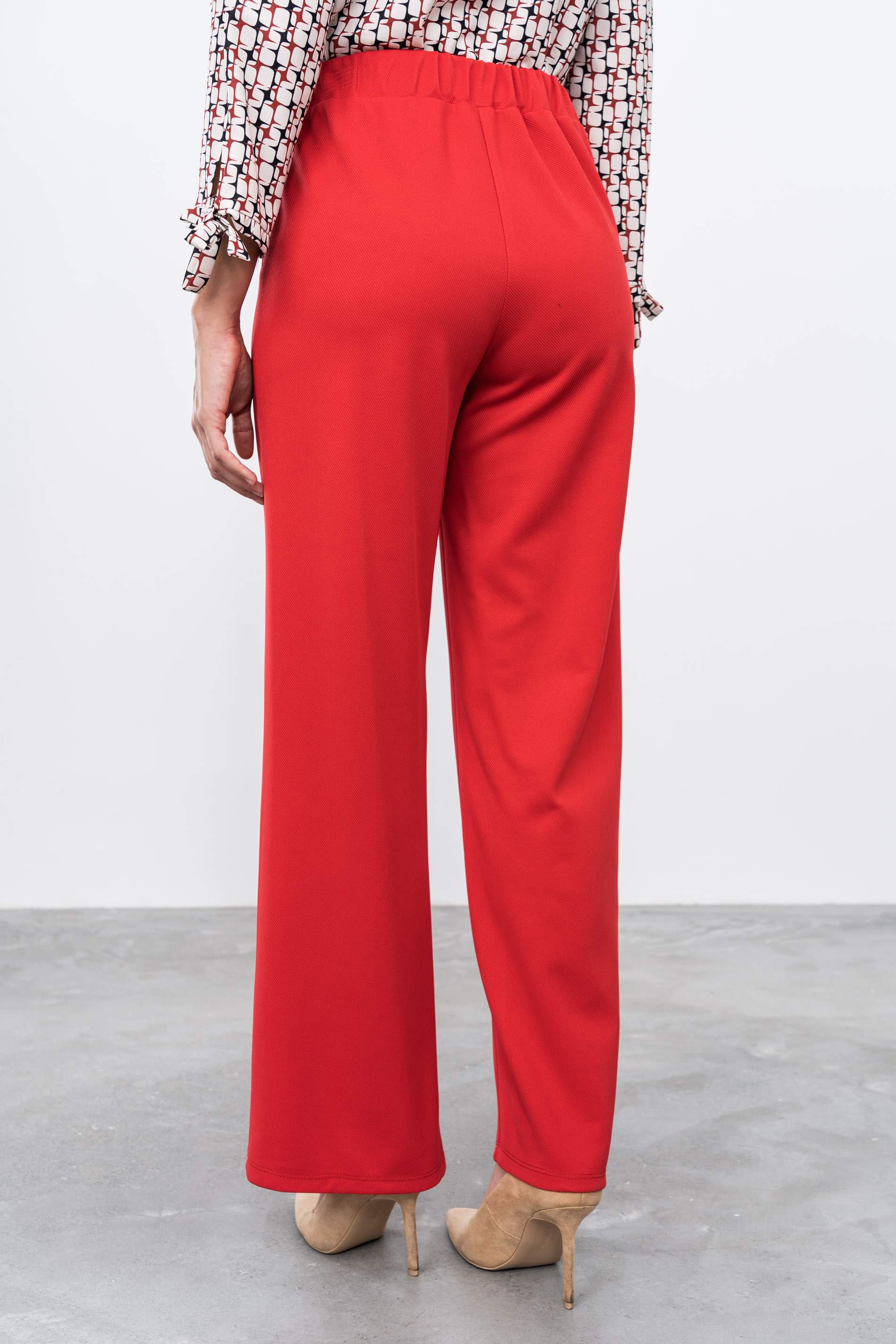 PANTALON ANCHO ROJO - Imagen 3