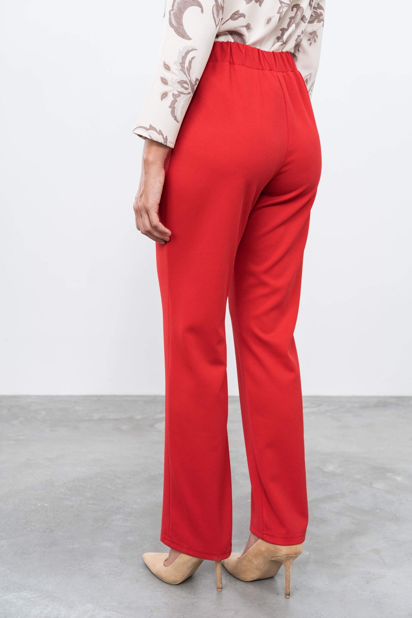 PANTALON RECTO ROJO - Imagen 4