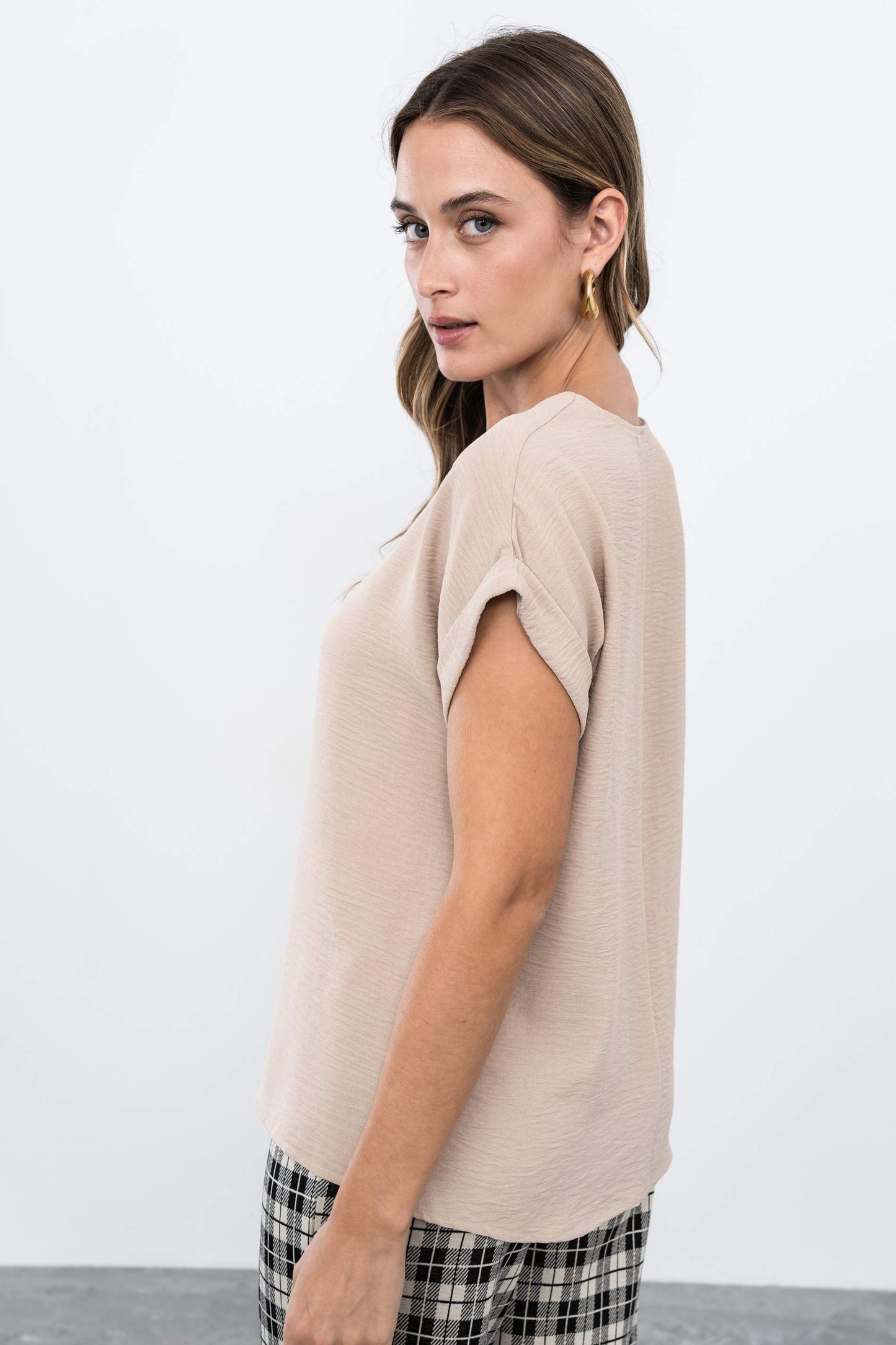 BLUSA CRUCETA ESCOTE ARENA - Imagen 4