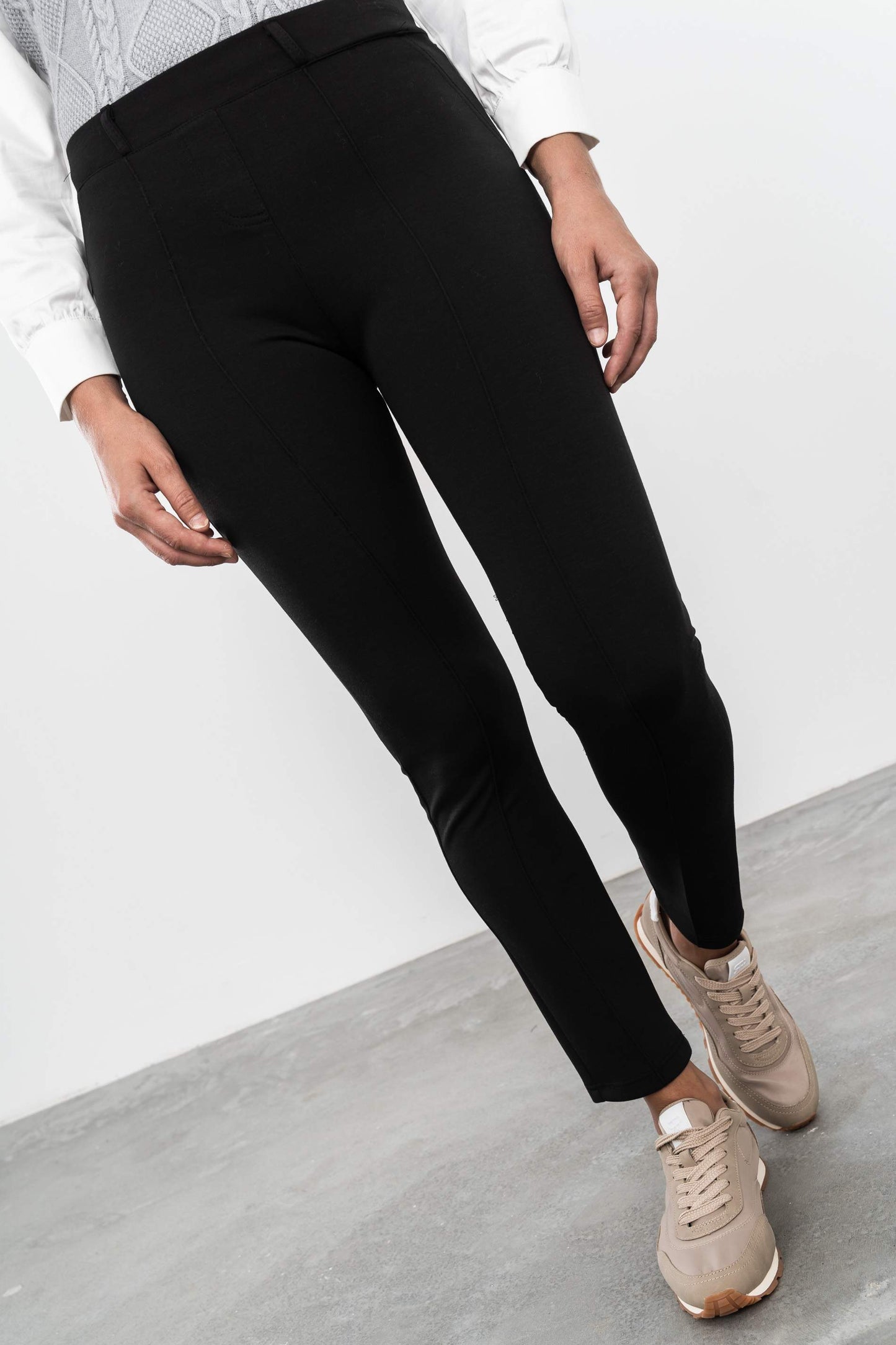 LEGGING NERVIO NEGRO - Imagen 2