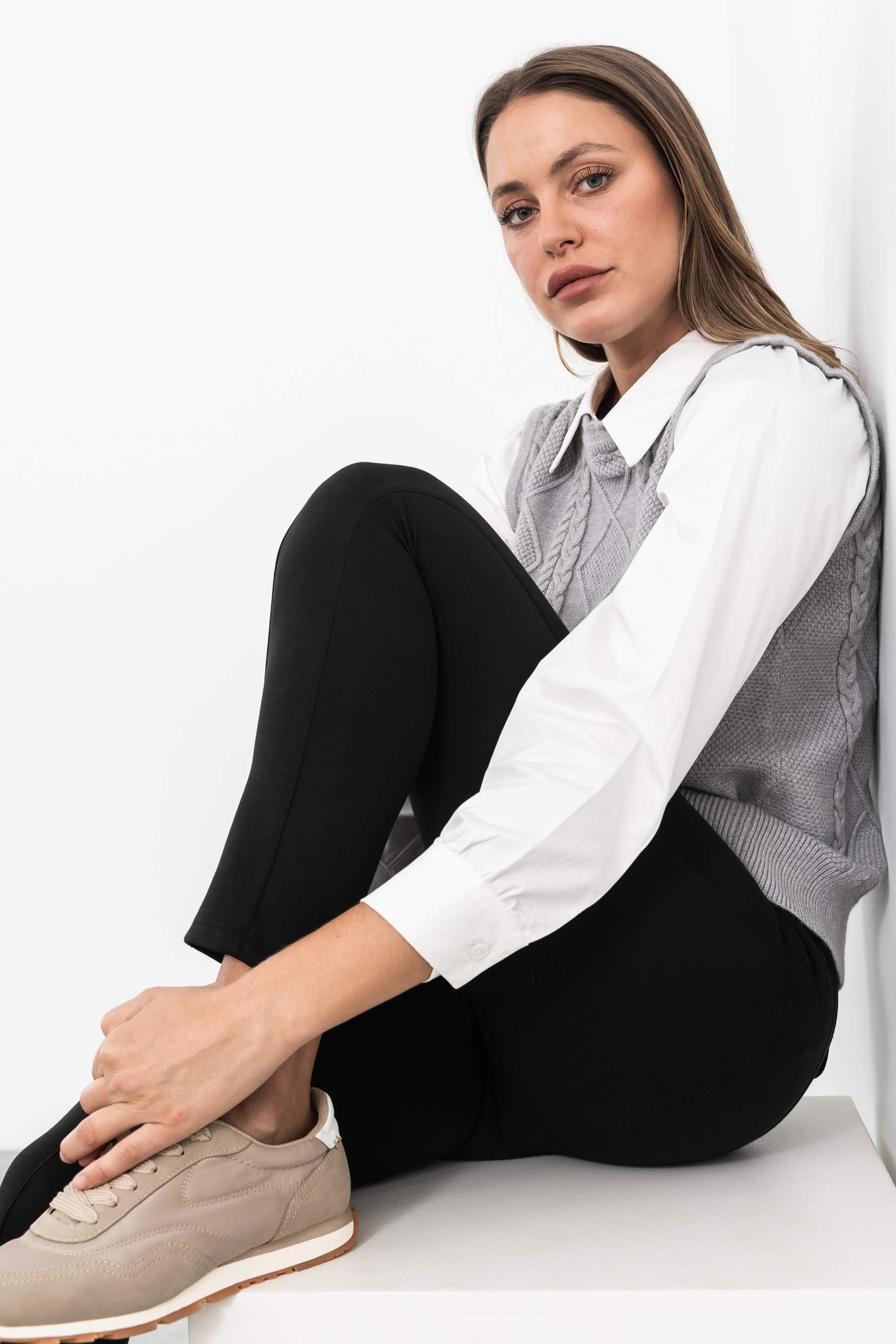 LEGGING NERVIO NEGRO - Imagen 4
