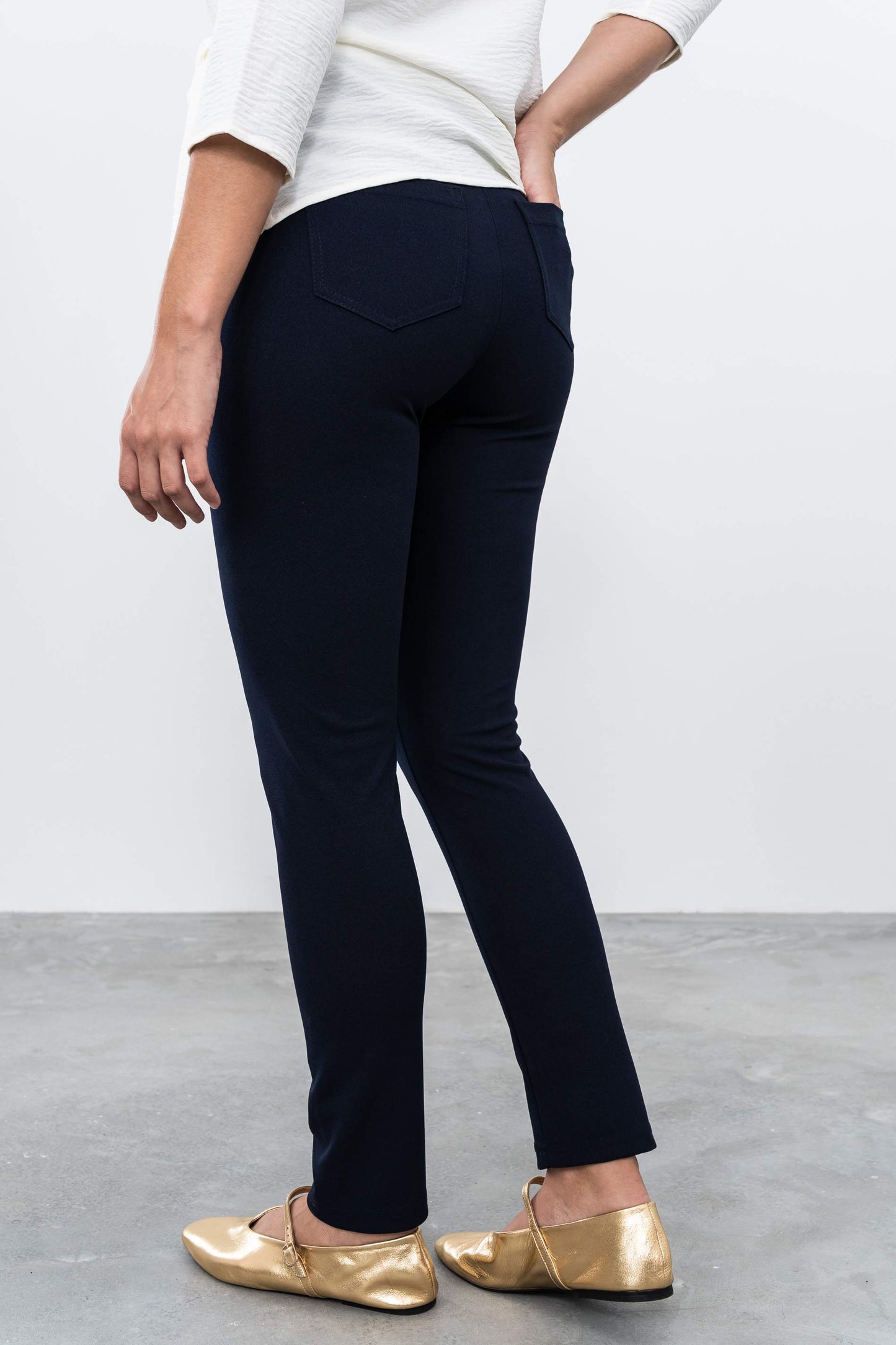 LEGGIN 5 BOLSILLOS MARINO - Imagen 3
