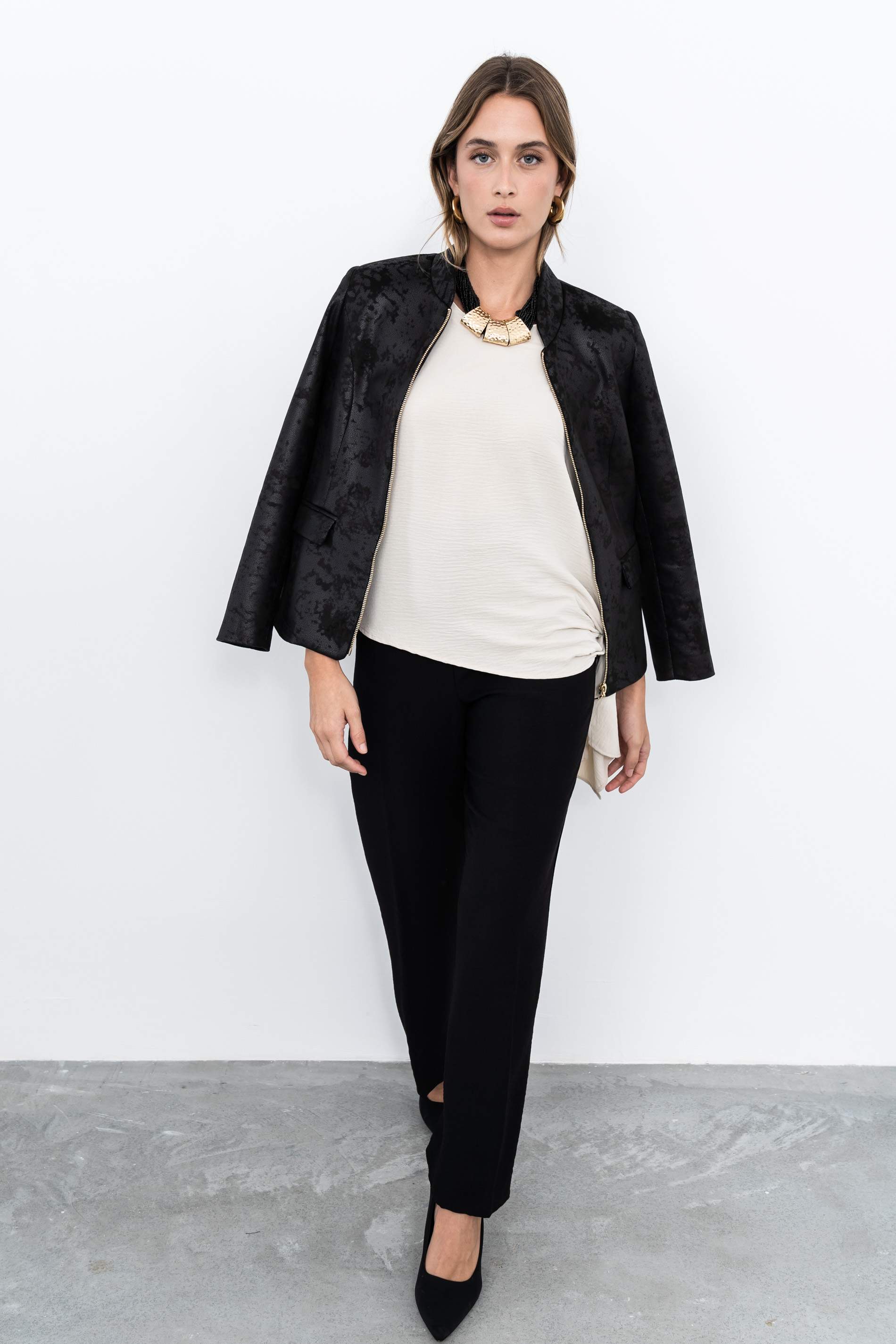 PANTALON RECTO NEGRO - Imagen 5