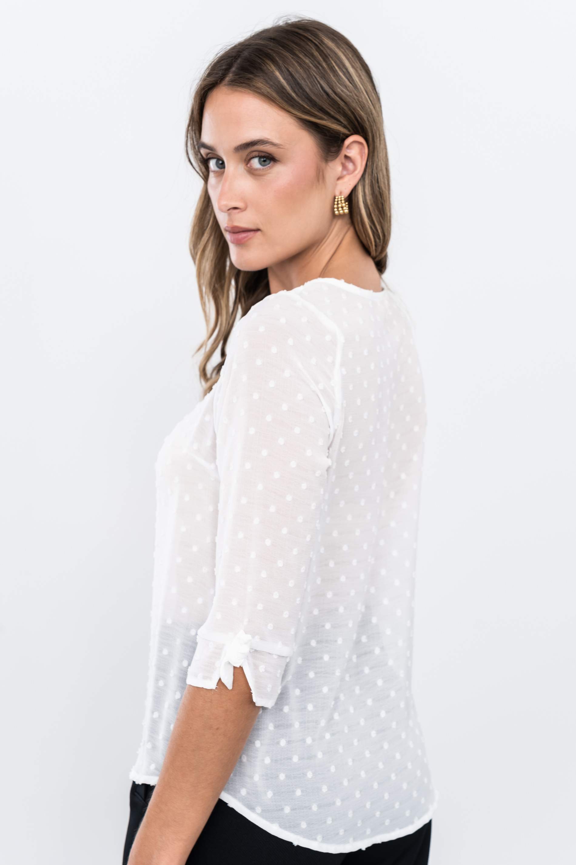 BLUSA PLUMETI CRUDO - Imagen 6