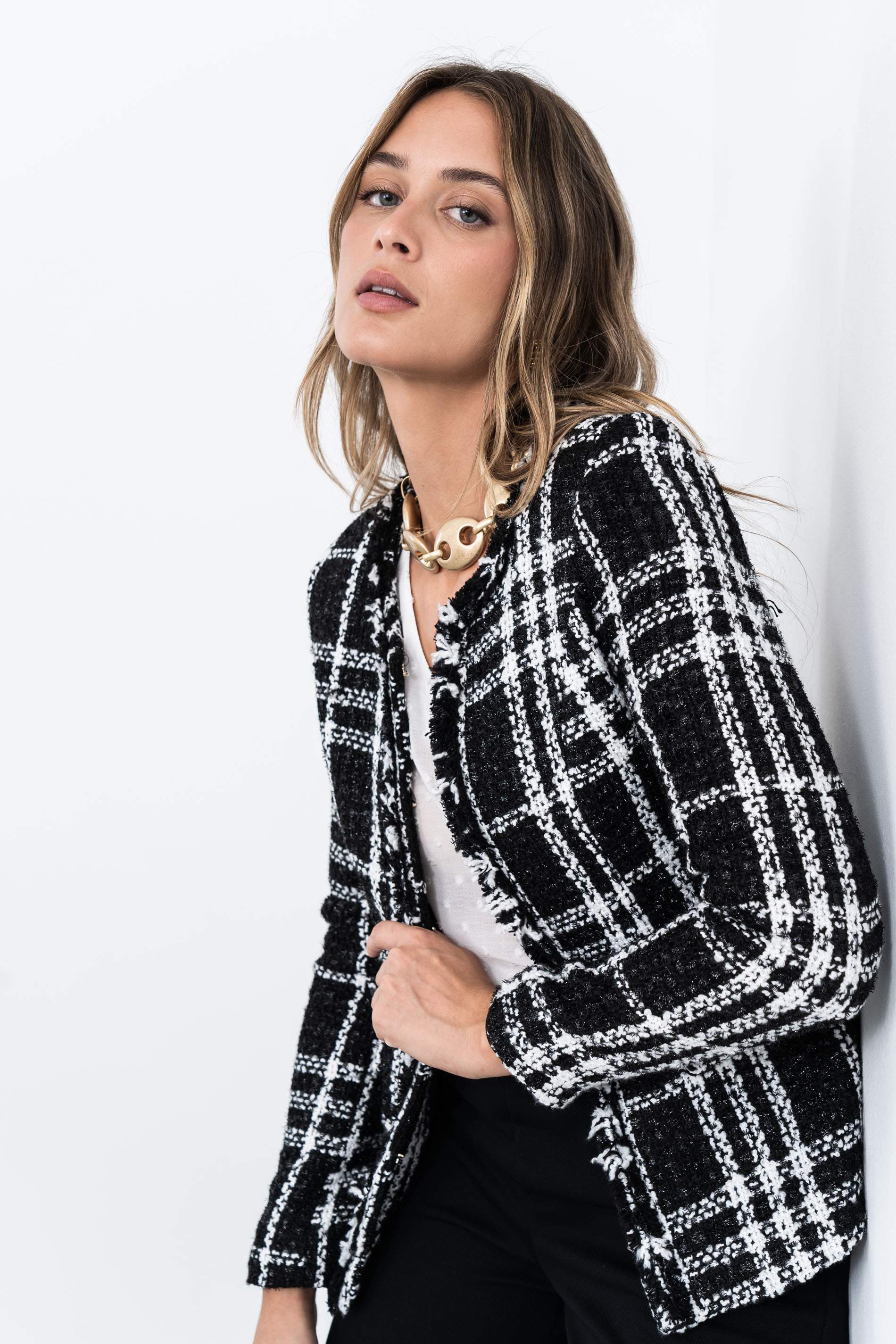 BLUSA PLUMETI CRUDO - Imagen 8