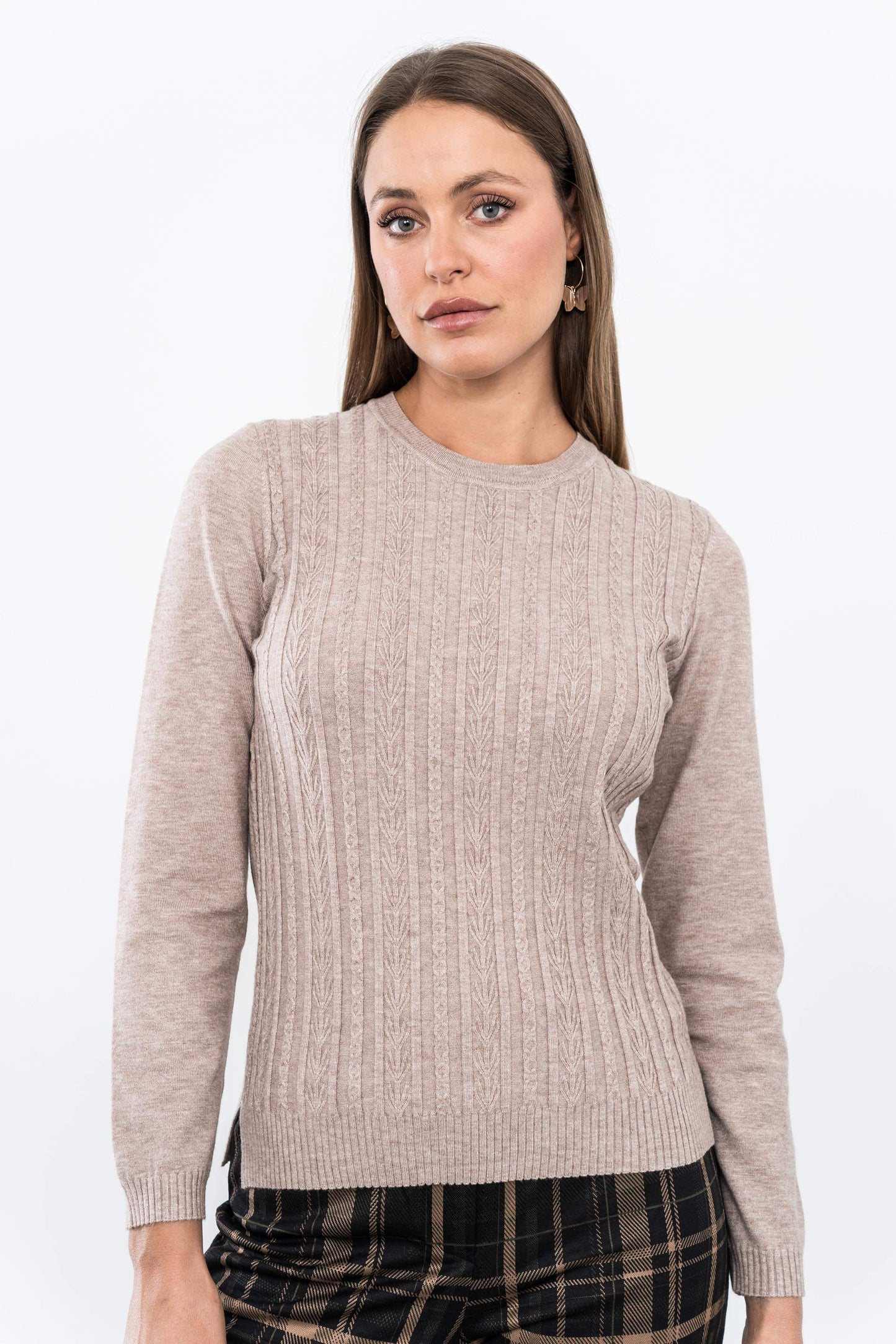 JERSEY OCHOS PEQUENO BEIGE - Imagen 7