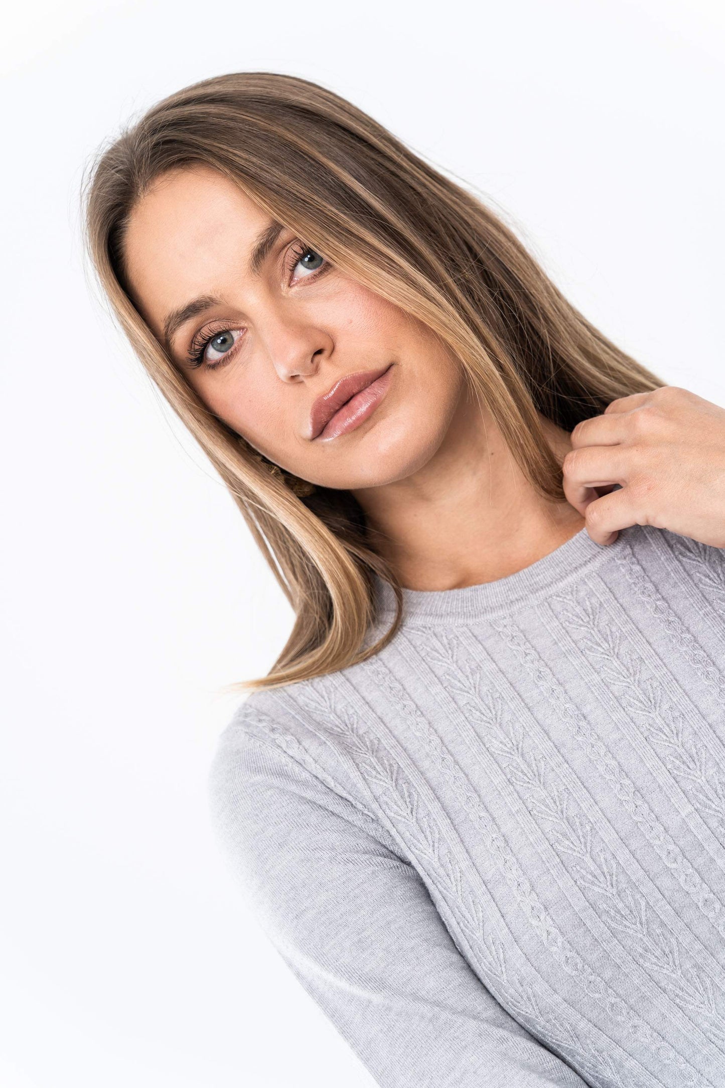 JERSEY OCHOS PEQUENOS GRIS - Imagen 2