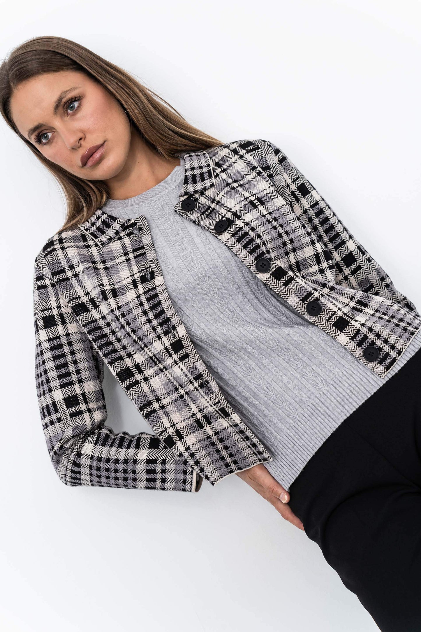 JERSEY OCHOS PEQUENOS GRIS - Imagen 3