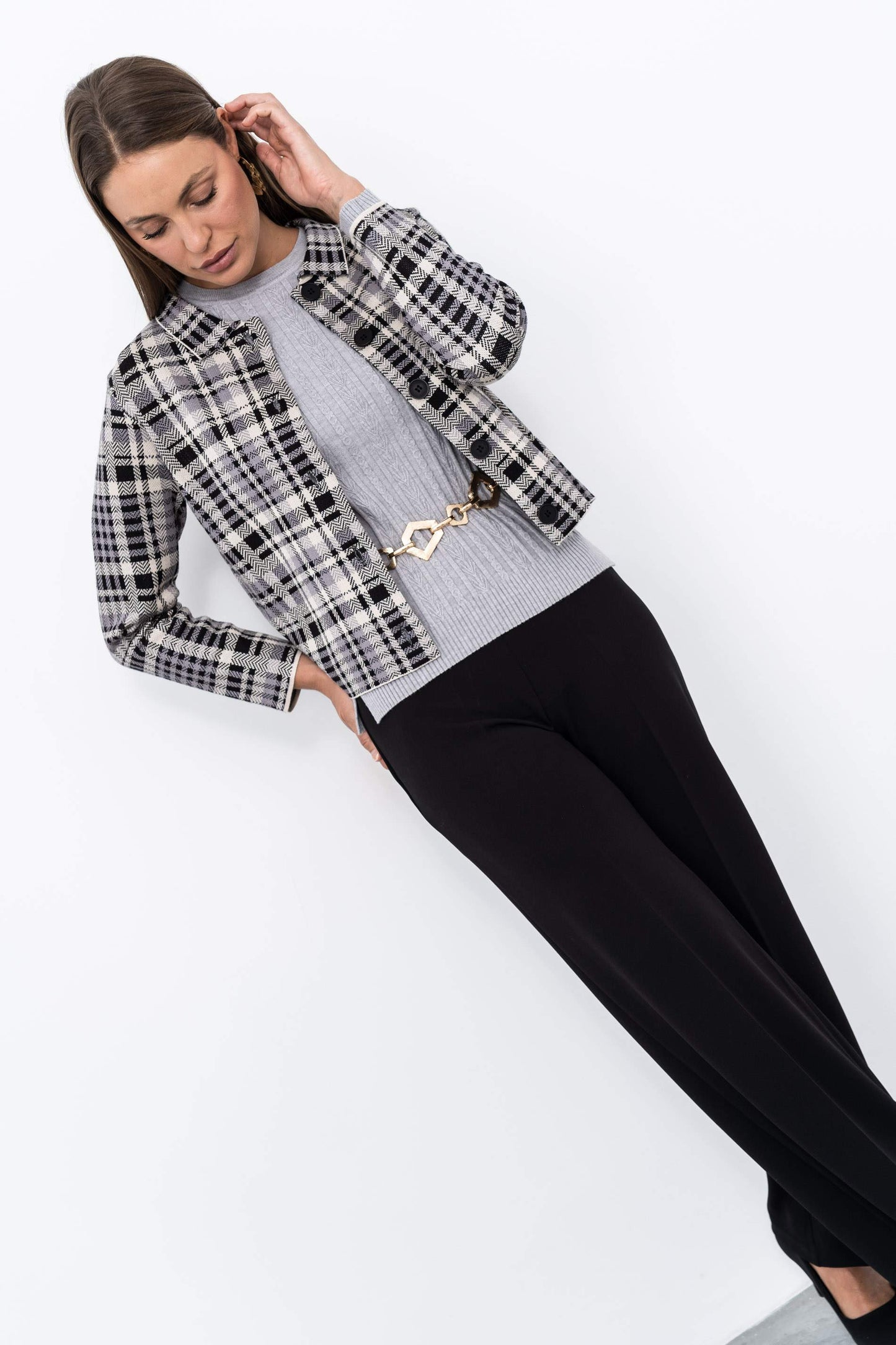JERSEY OCHOS PEQUENOS GRIS - Imagen 4